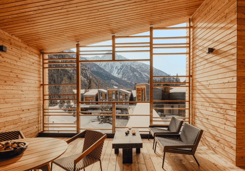 View from Aethos Monterosa suite