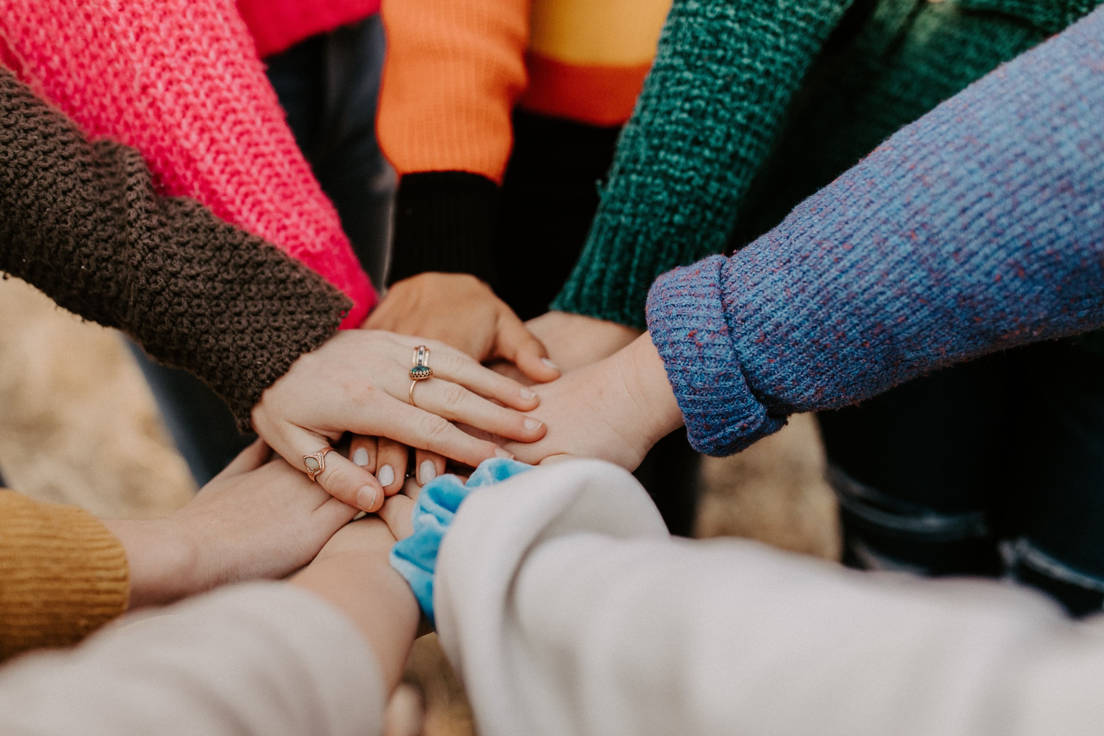 Joining of hands